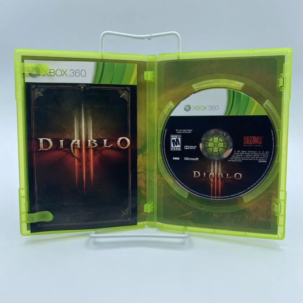 Diablo III (Microsoft Xbox 360) Complete with Manual [CIB] - Tested*** Used
